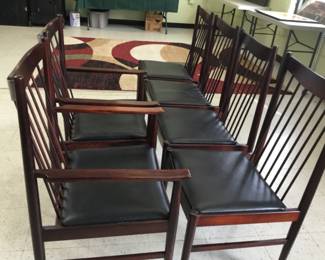 MCM Rosewood - Denmark, set of 6 chairs