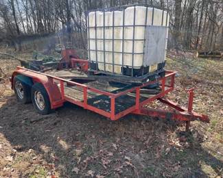 6X12 TANDEM AXLE TRAILER