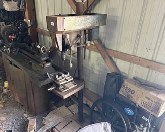 DRILL PRESS AND VISES