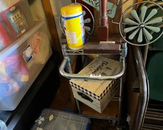 CART WITH MISC