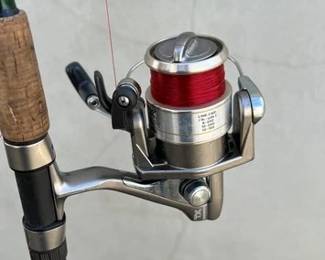 ST. CROIX FISHING POLE WITH SHIMANO TX4000FB FISHING REEL