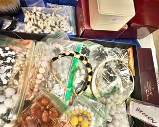 Vintage costume jewelry 