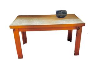 Low, unfinished side table. vailable for pre-sale starting Wed/Feb 19. Call or text 931-996-2642 for pricing and details on or after the 19th.