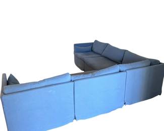 Sectional is only 2 years old. All cushion covers zip to remove. The manufacturer created a variety of other cover colors if desired. High-quality piece to add comfort to your casual seating area. Available for pre-sale starting Wed/Feb 19. Call or text 931-996-2642  for pricing and details on or after the 19th.