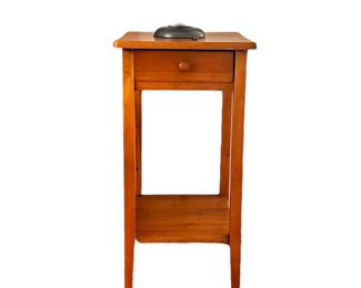 One-drawer square side table. Available for pre-sale starting Wed/Feb 19. Call or text 931-996-2642 for pricing and details on or after the 19th.