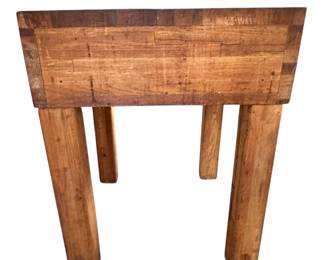 Butcher block table. Available for pre-sale starting Wed/Feb 19. Call or text 931-996-2642  for pricing and details on or after the 19th.