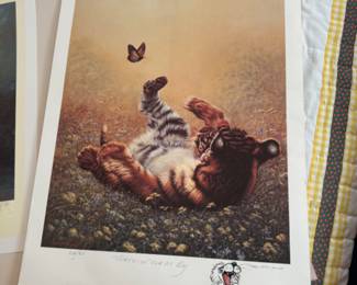 Blottiaux Signed Lithograph