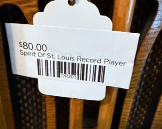 Spirit of St. Louis Record Player
