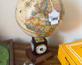Weather Desk Globe