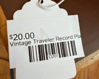 Vintage Traveler Record Player