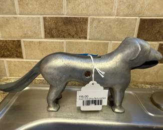 Cast Iron Dog Nutcracker