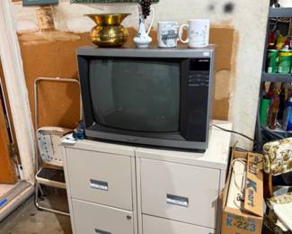 Filing Cabinets, Tv, Vases, Mugs, 