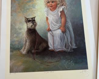 Sue Etem Signed Lithograph (C)