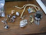 Just a smapling of LOTS of vintage jewelry