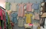 Vintage children and baby clothes