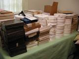 OVER 200 COLLECTOR PLATES IN BOXES WITH COA'S