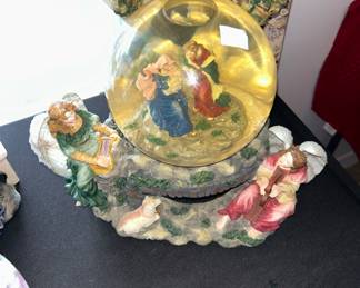 Musical Silent Night Snow Globe