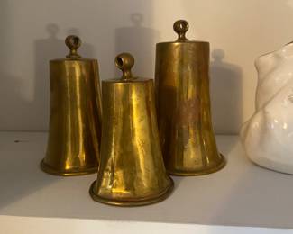 Vintage brass bells