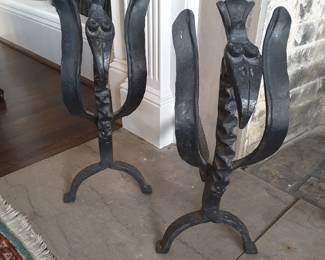 Heckle & Heckle and irons crafted by Ivan Bailey of Savannah Iron Works!