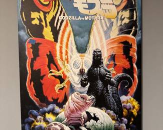 Godzilla Mothra art