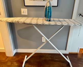 Iron and ironing board