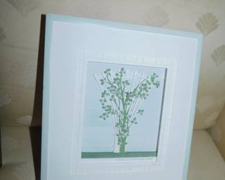 Original Corinne Workmaster Paper Art Signed