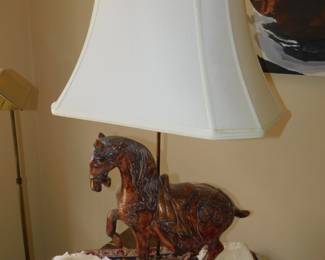 Vintage Figural Lamp