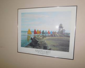 Framed Nantucket Print