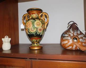 Italian Decorator Urn - Gourd