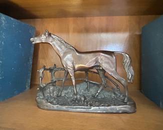 Pierre-Jules Mene Bronze horse statue