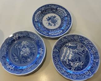 Spode plates
