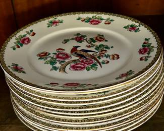 F. Winkle & Co Pheasant plates