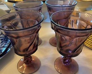 Fostoria stemware