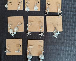 Coastal Sterling Earrings