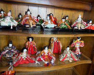 Collection of Japanese Dolls