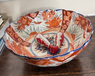 Imari Bowl, Koi fish