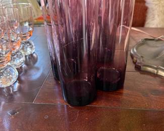 Amethyst Tom Collins Glasses