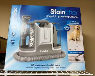 Ionvac carpet and upholstery cleaner new in box