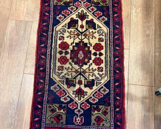 52" by 21.5" antique rug