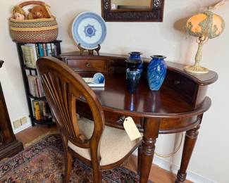 Oval Desk and Chair by Hooker