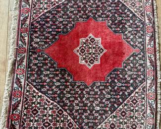 22" by 29.5" antique Rug