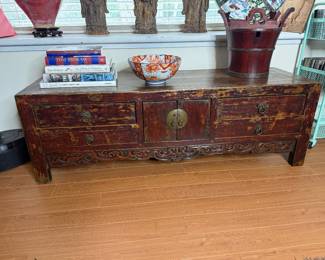 Antique Tonsu cabinet 