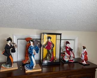 Collection of Japanese Dolls