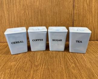 BLUE DELPHITE CANNISTER SET