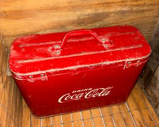 COCA COLA AIRPLANE COOLER