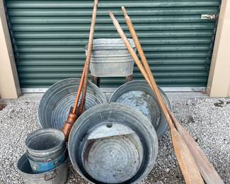 WASH TUBS 