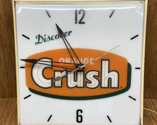 ORANGS CRUSH CLOCK