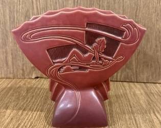 ROSEVILLE NUDE VASE