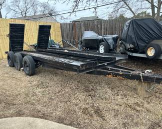 16FT. TRIPLE AXLE TRAILER