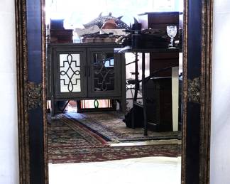 large Uttermost beveled mirror